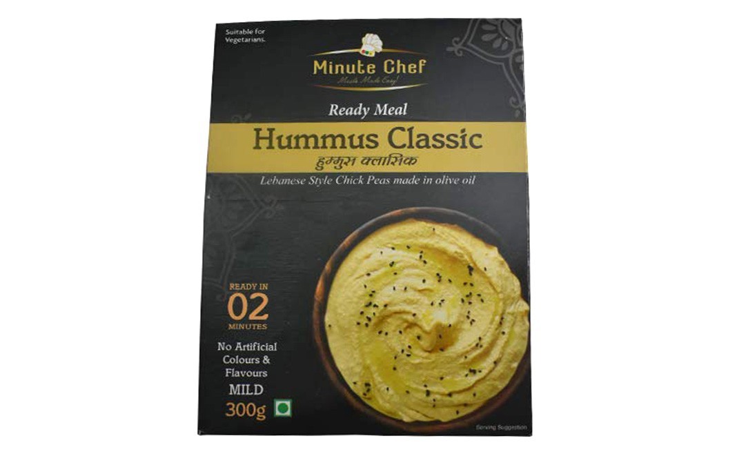 Minute Chef Hummus Classic    Box  300 grams